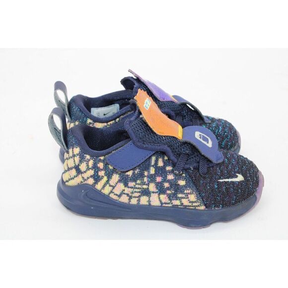 NIKE LeBron XVII AS (TD) "MONSTARS" CW1039-400 (TODDLER 7C) - Picture 8 of 10